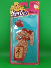 1980 Vintage Superstar BARBIE Fashion Collectibles 1907 Dress with Purse MOC