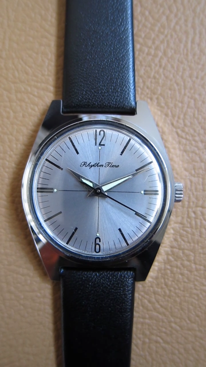 CITIZEN Rhythm Time 4-020596KA Men's Vintage Mechanical Watch