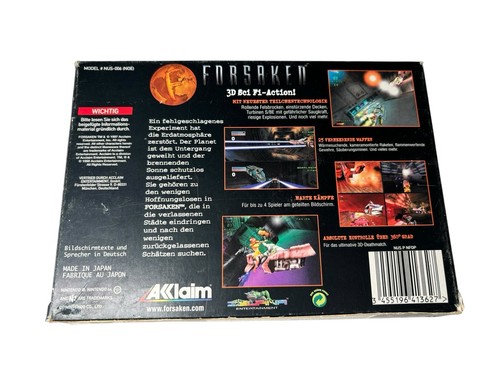 Forsaken OVP (komplett) (CiB) (Nintendo 64) - Bild 2 von 8
