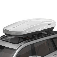26 ft Heavy Duty ABS Vehicle Roof Top Storage Box Cargo Luggage Carrier 2 Locks