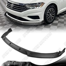 For 19-21 Volkswagen Vw Jetta Unpainted Black Front Bumper Lip Body Kit Spoiler For 19-21 Volkswagen Vw Jetta Unpainted Black Front Bumper Lip Body Kit Spoiler