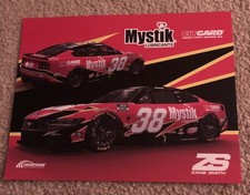 Nascar Driver #38 Zane Smith Mystik Lubricants 2026 Postcard