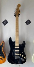 Chitarra elettrica Di Carlo Guitars ST PRO Black Strat Nera Alnico V