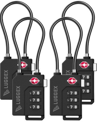 TSA Locks for Luggage, Suitcase Locks TSA Approved, Luggage Locks, Ease of Us...