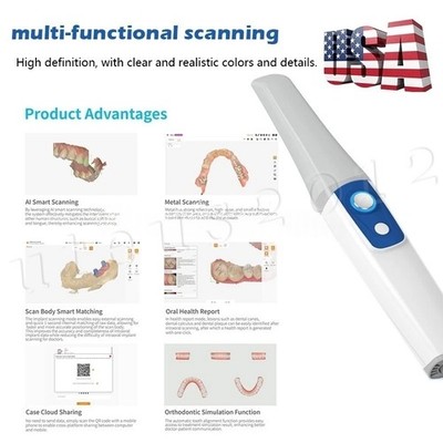 Smart V5 Dental Intraoral Scanner Intra-Oral 3D for CAD/CAM with Scanning SW