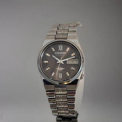 Citizen Eagle 7 Automatic - Day-Date - Kaliber 8200 - Schwarz / Edelstahl