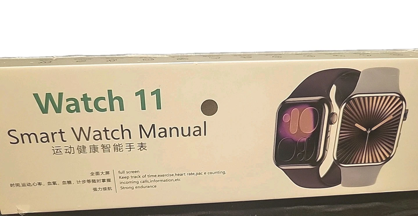 Watch 11 Smart Watch Manual