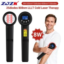 8W Low Level Laser Therapy for Pain Management 650nm 808nm Laser Healing Device