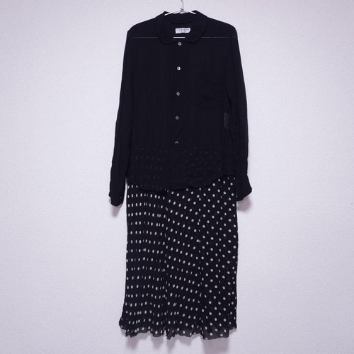 USED EXCELLENT CONDITION AD1993 COMME DES GARCONS DOCKING DRESS ROBE CHAMBRE G