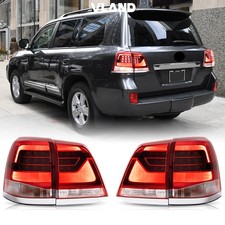 Vland For 2008-2014 2015 Toyota Land Cruiser Led Tail Lights Red Lens Leftright Vland For 2008-2014 2015 Toyota Land Cruiser Led Tail Lights Red Lens Leftright