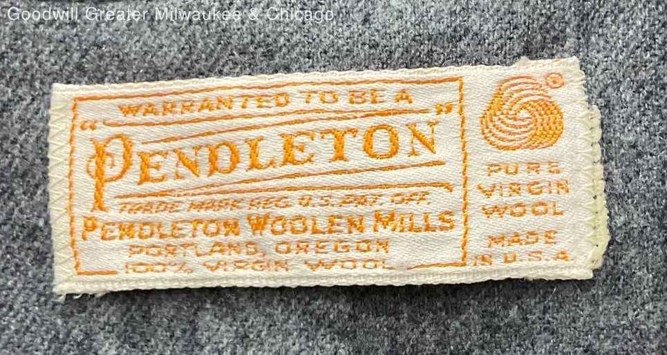 Pendleton Grey Solid Classic Wool Blazer Women's … - image 2