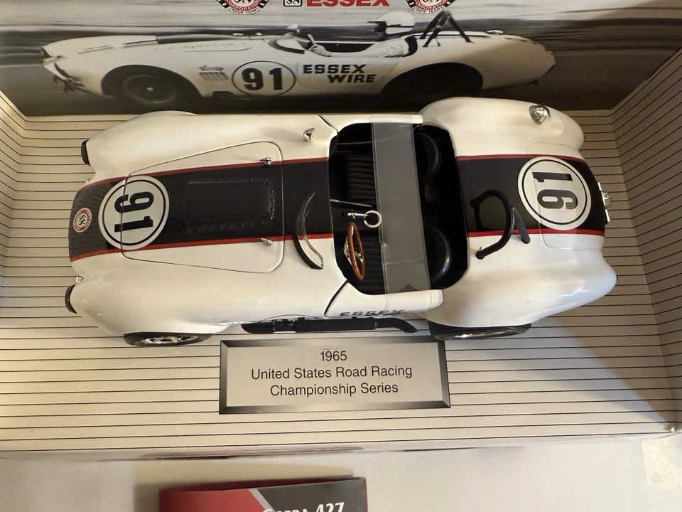ERTL Essex #91 Essex Wire Shelby Cobra 427 1:18 с Буклетом ЧИТАЙТЕ - Изображение 3 из 4