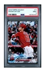 2018 Topps Holiday Shohei Ohtani RC #HMW17 PSA 9 MINT