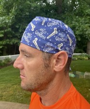 We Nailed Your Grandma Ortho skull scrub surgical OR hat surgery cap mens