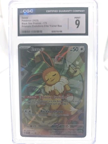 Eevee 173 Sv: Scarlet & Violet Promo Cards Holo CGC 9 Mint