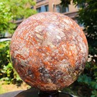 Rare 9.32LB Natural Colorful Agate Quartz Crystal Ball Reiki Healing 792 — photo 2
