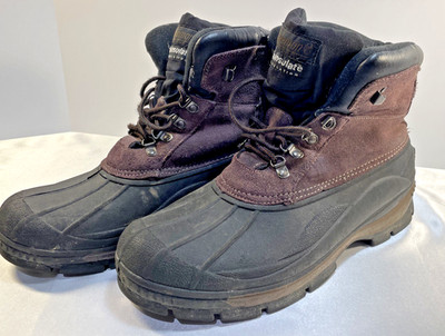 Coleman Mens FairbanksLeather Winter Thinsulate Insulation Boots Size 13