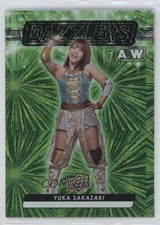 2024 Upper Deck AEW All Elite Wrestling Dazzlers Green Yuka Sakazaki #DZ-13 1g2u