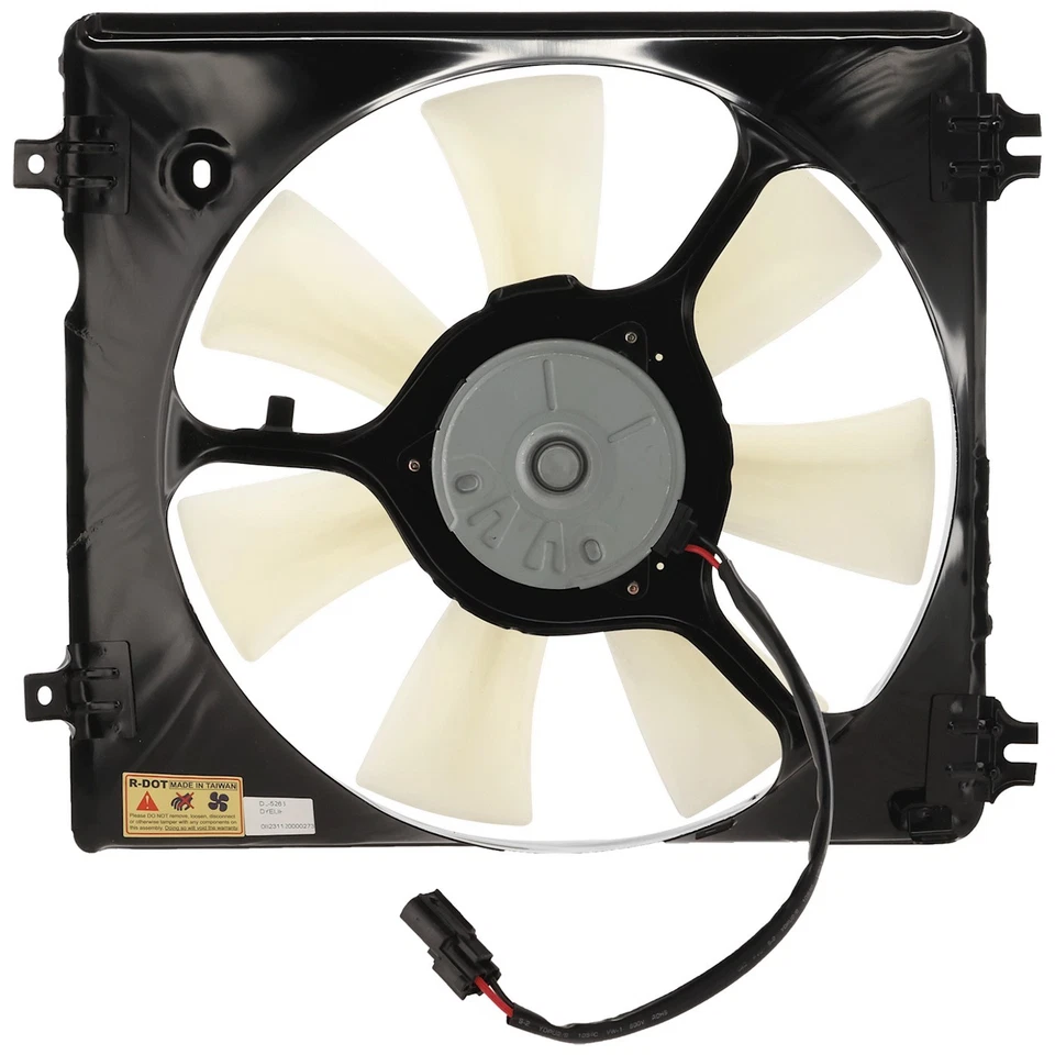 Ventilador condensador de aire acondicionado para Honda Accord Crosstour 2008-2012 2010-2011 Foto 2 de 4