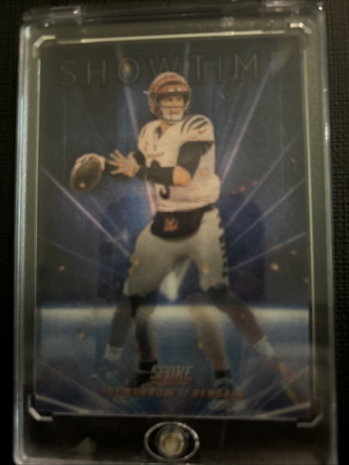 2025 Score - Showtime Joe Burrow #18 Case Hit SP