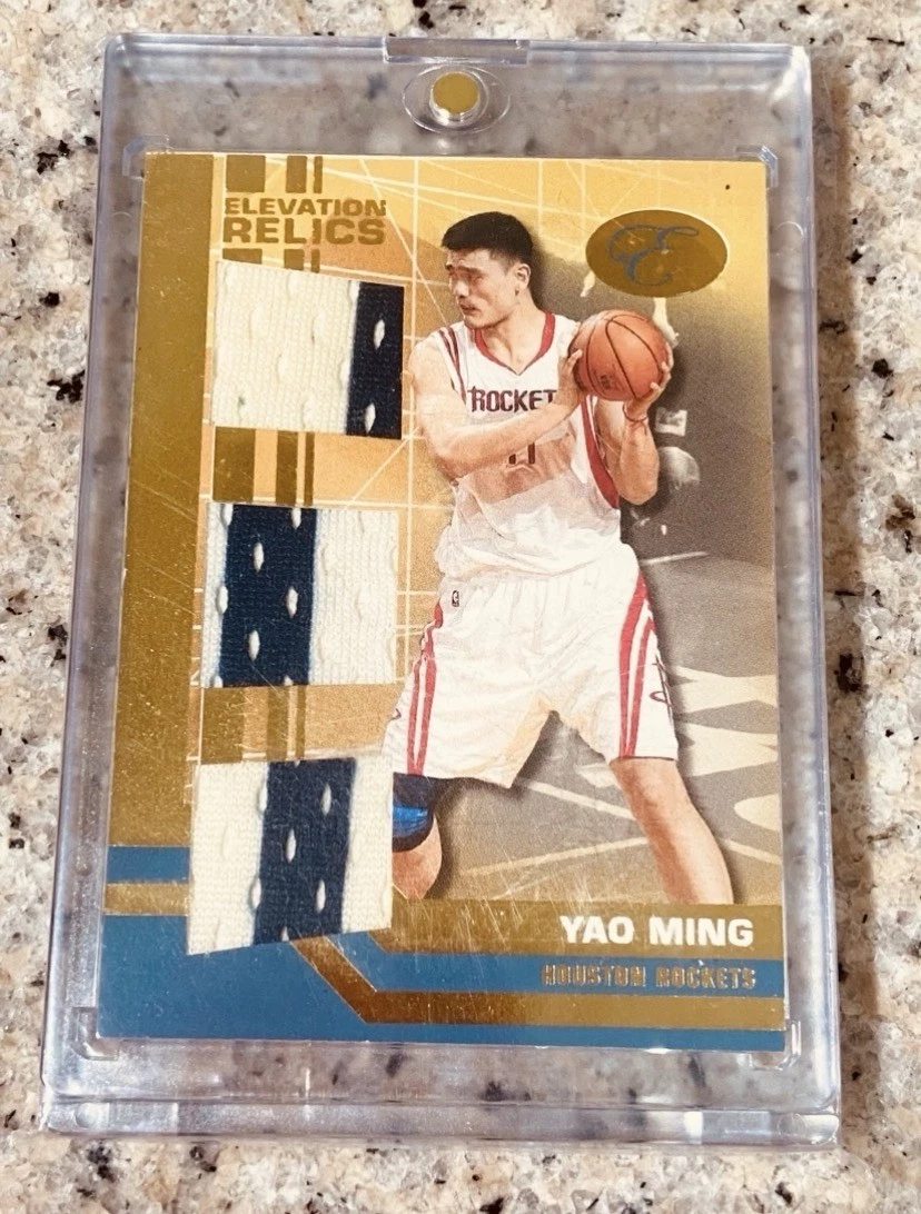 限定品　topp NBA Yao Ming RC 姚明 直筆サイントレカ Topps Yao Ming Basketball Autographed Sports Trading Cards