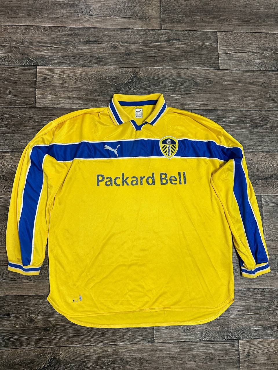 Vintage Puma Leeds United AFC 1999-2000 3rd Long Sleeve Shirt jersey 2XL