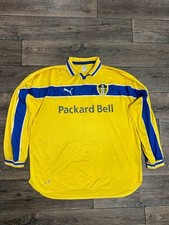 Vintage Puma Leeds United AFC 1999-2000 3rd Long Sleeve Shirt jersey 2XL