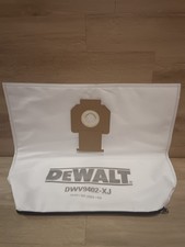 Reusable DEWALT DWV9402 Fleece DUST COLLECTION BAGS FOR DWV902M  DUST EXTRACTOR