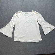 Loft women's petite S top balloon sleeves