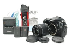  Excellent  Canon EOS 70D Digital SLR Camera 20.2MP Black W/ Accessories 36