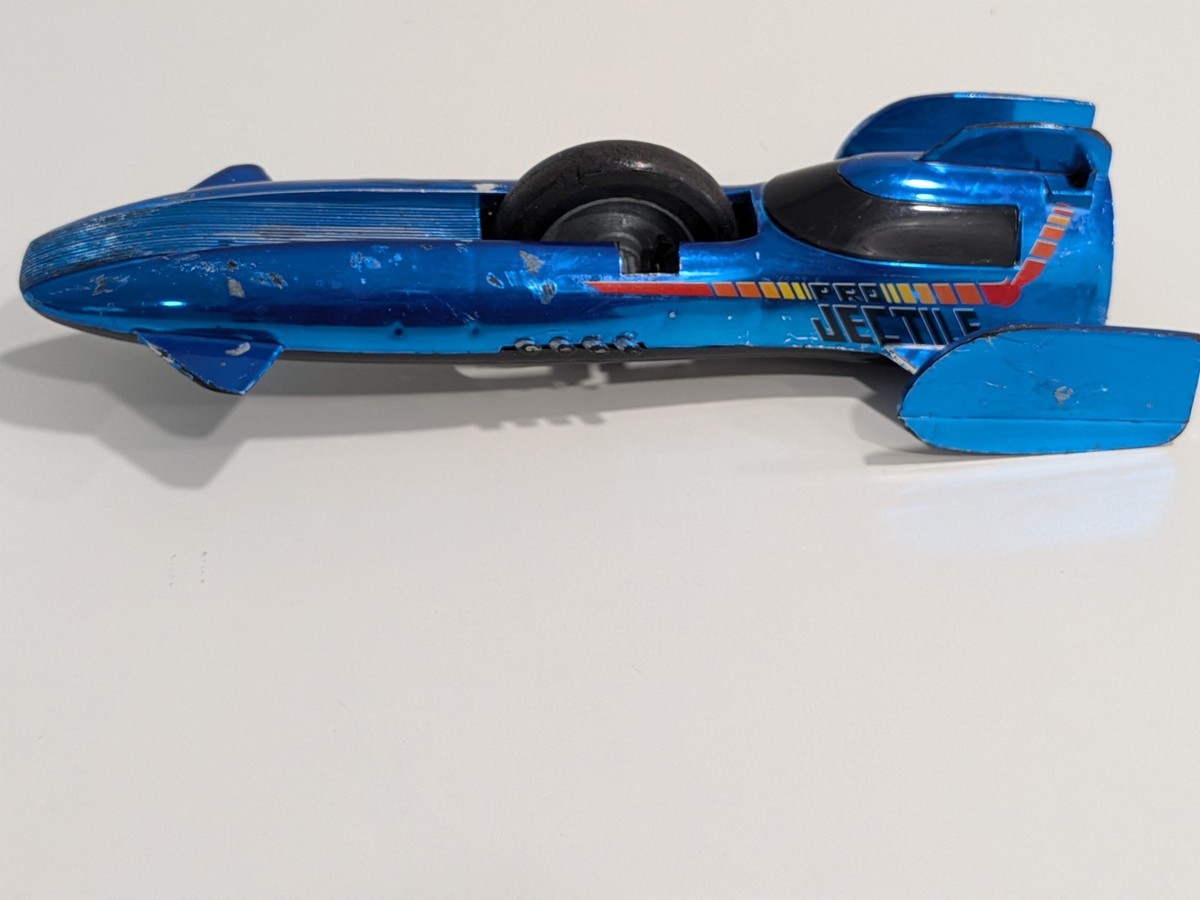 Vintage Kenner 1970 SSP Laker Special Chrome Blue Reflective