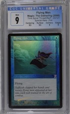 FLYING MEN Timeshifted Foil CGC 9 Q++ MTG [Nostalgium]