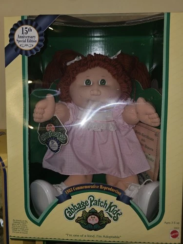 Cabbagepatch Kids Made by Matel 1998 15 Anniversary Edition CPK Doll NIB. NRFB