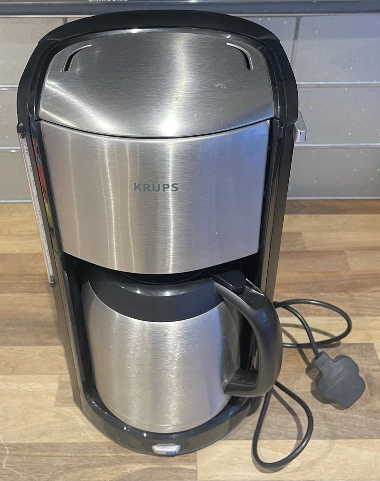 KRUPS Black Steel Drip Coffee Maker Made In France 🇫🇷 FMF20 - image 3 of 4