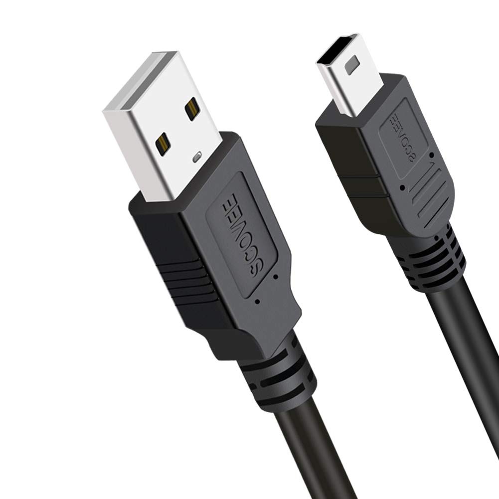 USB Charger Cord for TI-84 Plus CE Graphing Calculator,TI 3ft, black