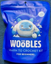The Woobles Howard the Yeti Crochet Kit Beginners Yarn Craft Rare NEW Wobbles