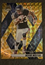Panini 2025 Mosaic Devin Hester #118 Yellow Prizm Chicago Bears Football