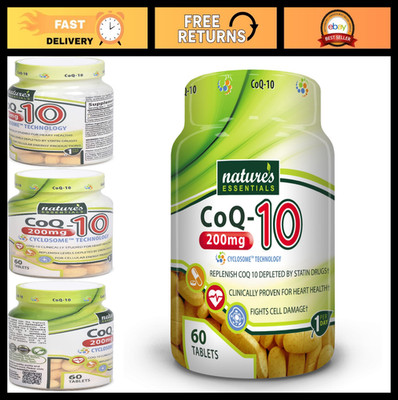 CoQ10 200mg Heart Health Support | Cellular Energy Boost | Liposomal Delivery |