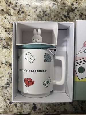 Starbucks Miffy Ceramic Mug 14oz - New In Box, On Hand and SHIPS NOW!