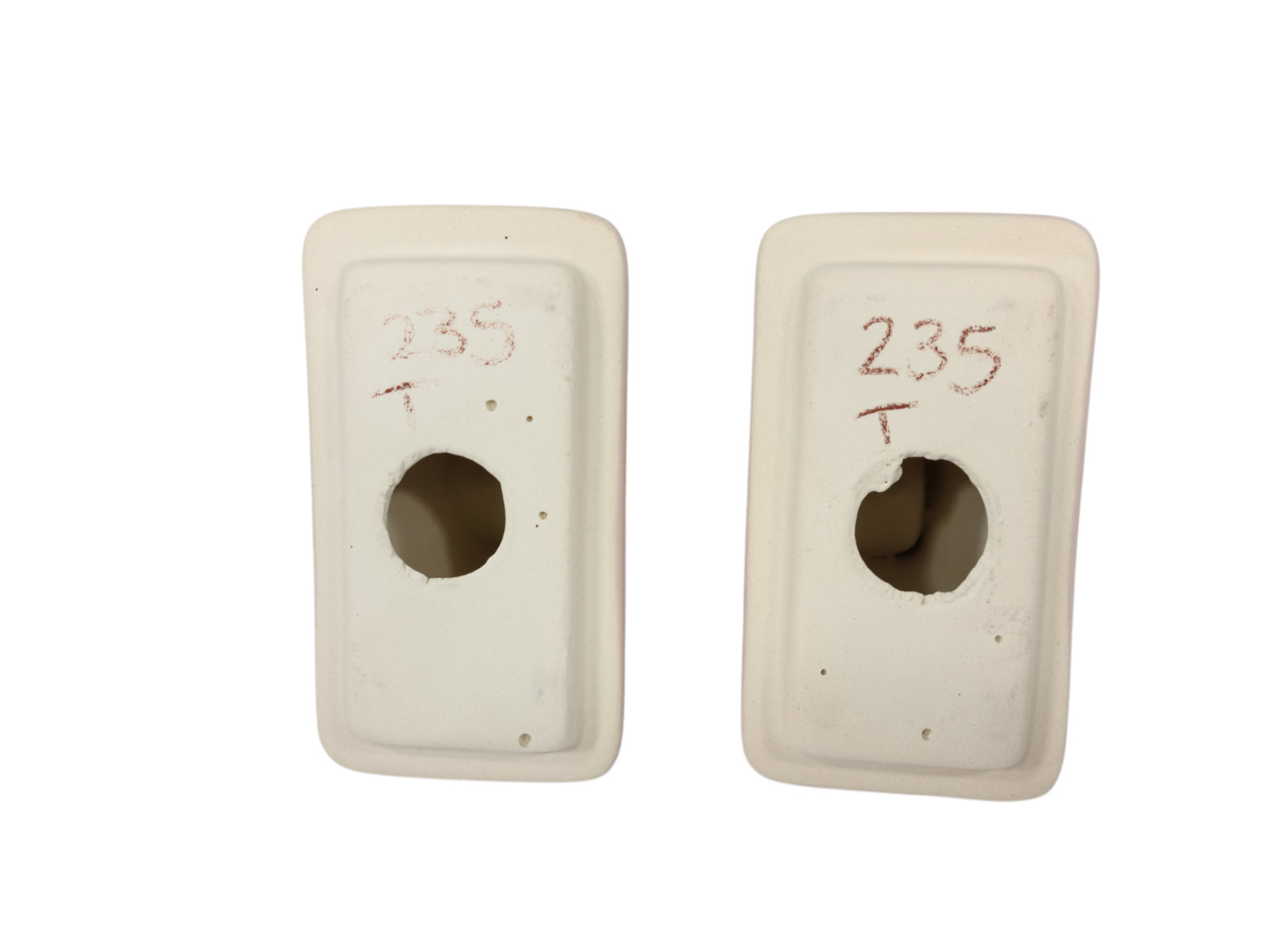 Mamie Pink Ceramic Towel Bar Rod Rack Post Holders Bracket Set Classic Color 063