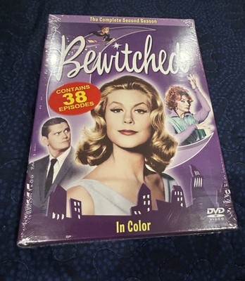 Bewitched The Complete Second Season DVD 5 Discs 38 Episodes In Color Sealed