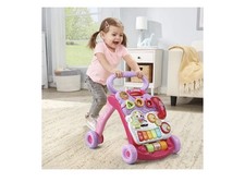 Sit to Stand Baby Walker Learning Activity Toy Infant 6-36 Months Pink