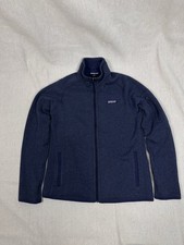 Patagonia Better Sweater Women’s Medium Blue Full Zip Fleece Jacket 