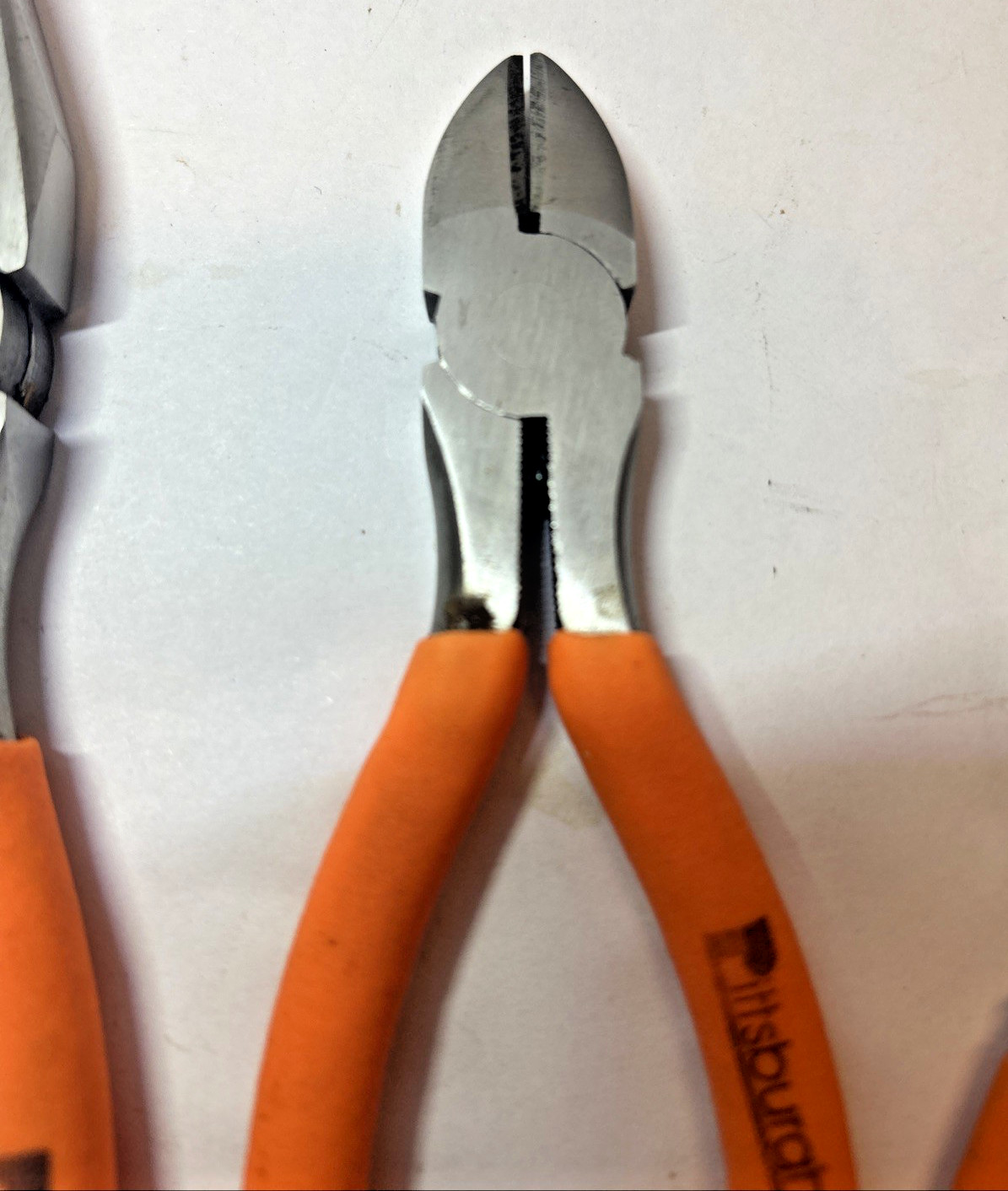 PITTSBURGH 5 pc Various Plier Set Carbon Steel Linesman Long Nose Cutter