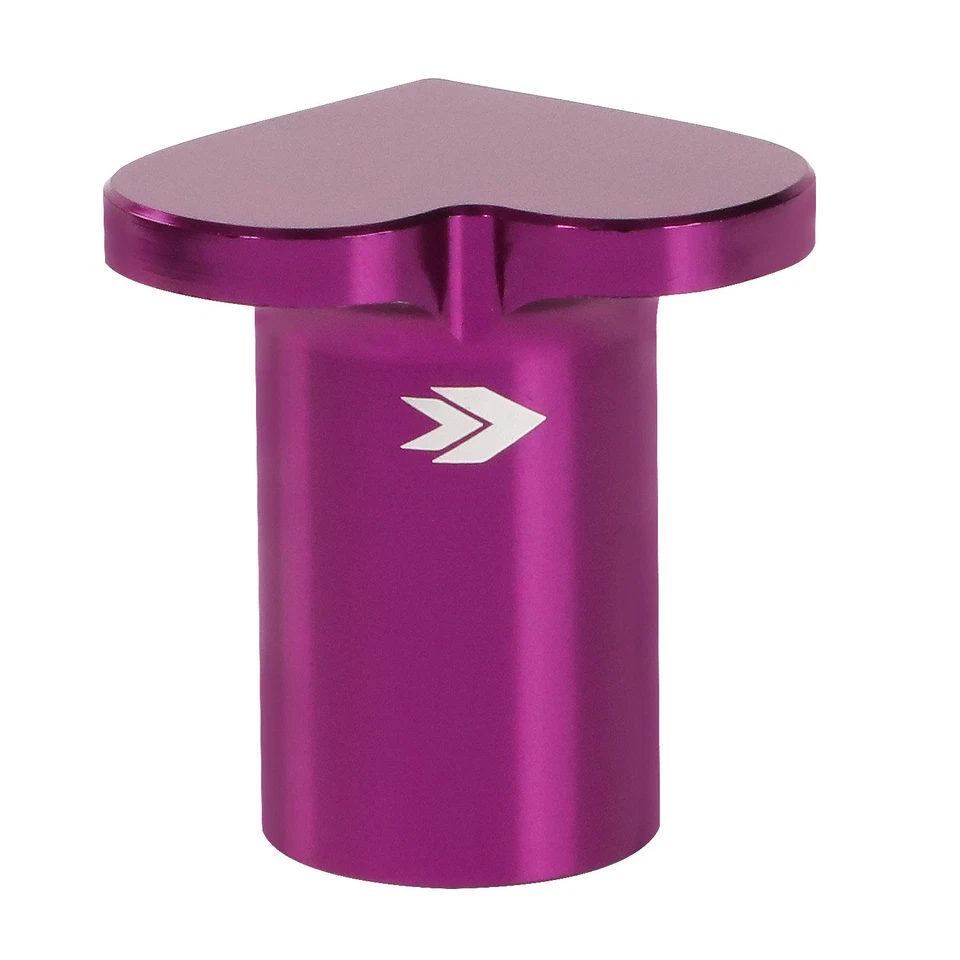 NRG DB-H003PP Fit 89-95 Honda Civic aluminio forma de corazón freno eléctrico botón de deriva Foto 4 de 4