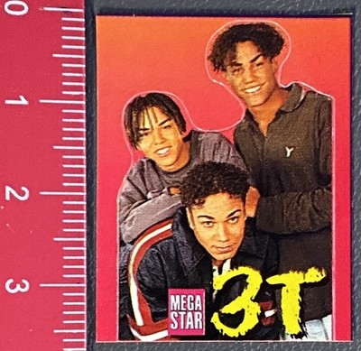 3T   Mega Star  Mini Aufkleber/Sticker      (SB1-3-21)