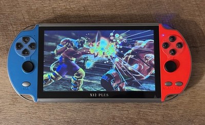 World of Entertainment X12 Plus 7  Handheld Retro Gaming Console 16GB