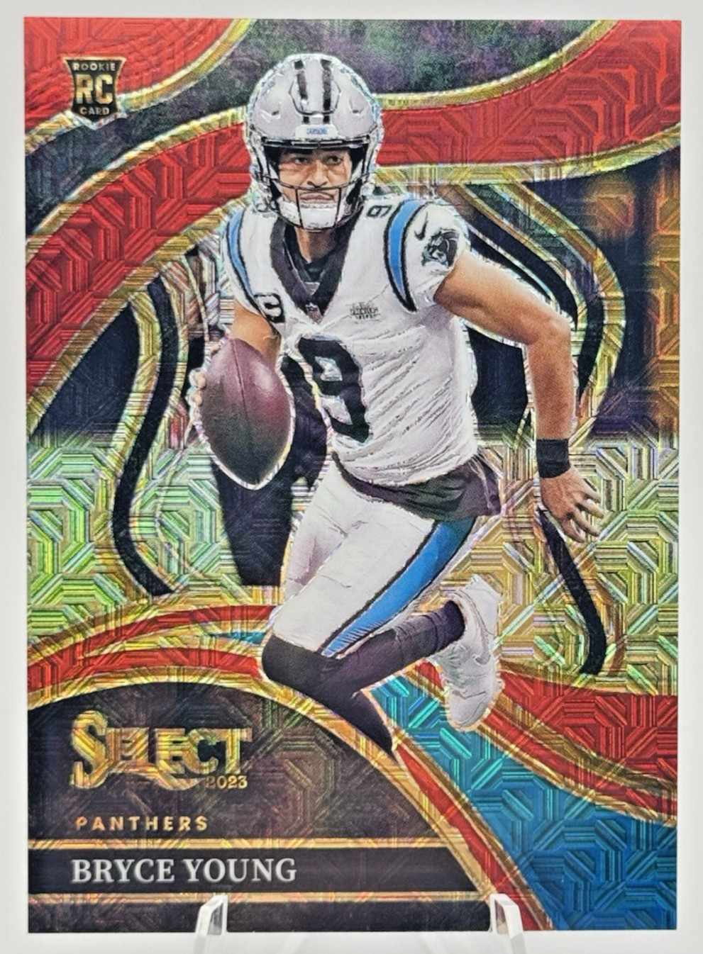 Bryce Young 2023 Panini Select Club Level #291 Red Mojo /49