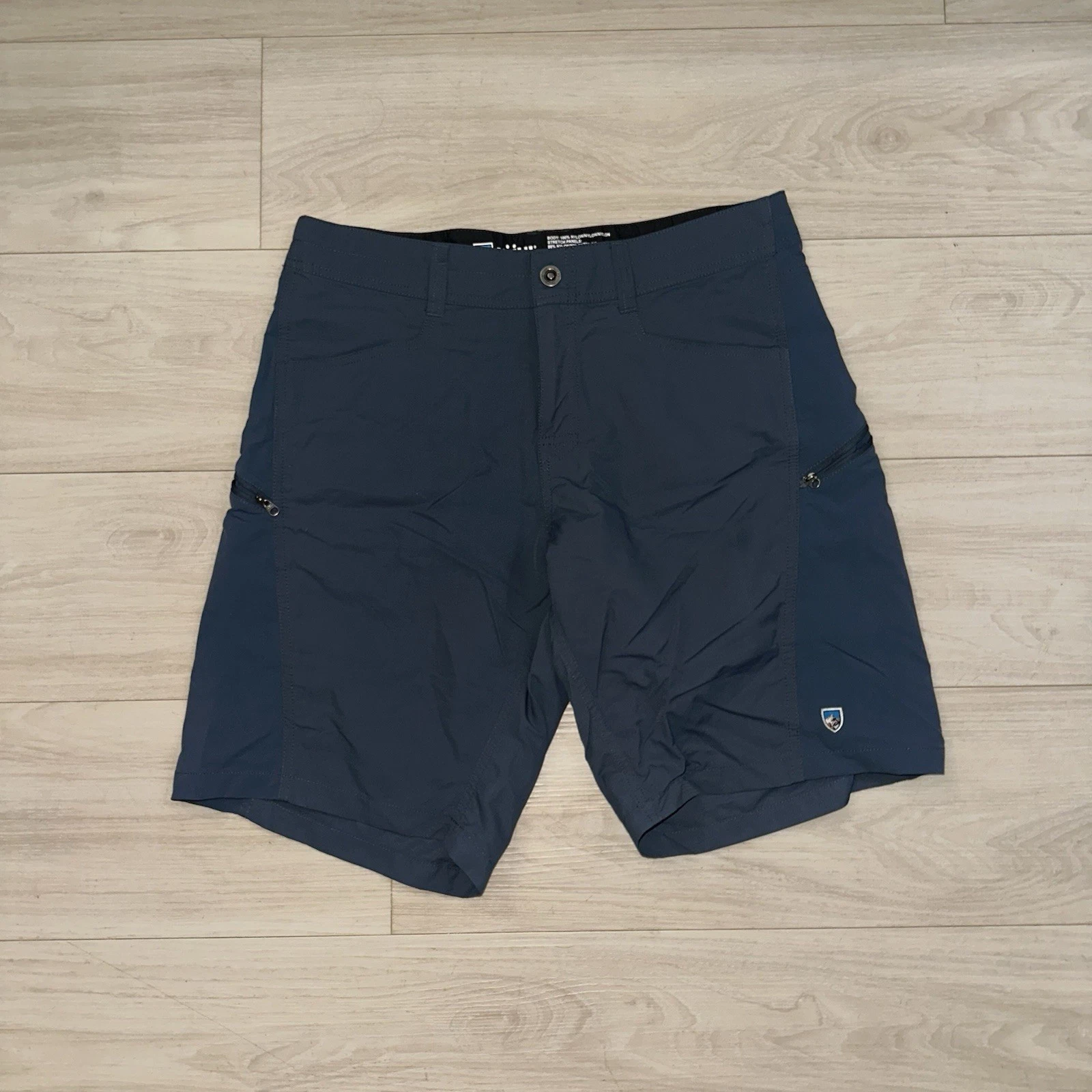 Kuhl Shorts Mens Size 34x10 Lightweight Outdoor Hiking Blue Logo Nylon
Opens in a new window or tab