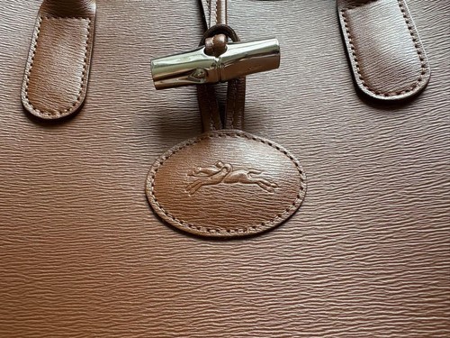 Longchamp Rozo Leather Tote Bag M - Picture 2 of 7